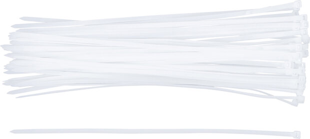 Cable Tie Set white 4.8 x 300 mm 50 pcs