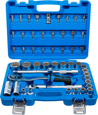 Socket Set 12-point 12.5 mm (1/2) Drive 8 - 32 mm 51 pcs