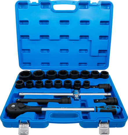 21-piece Impact Socket Set, 3/4