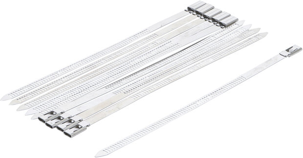 Cable Tie Assortment Stainless Steel 7.0 x 200 mm 10 pcs