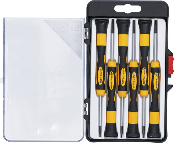 Precision Screwdriver Set T-Star (for Torx) 6 pcs