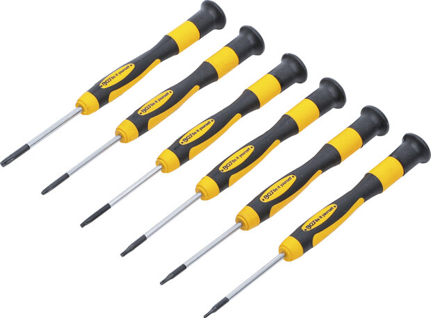 Precision Screwdriver Set T-Star (for Torx) 6 pcs