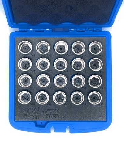 Rim Lock Socket Set for BMW 20 pcs