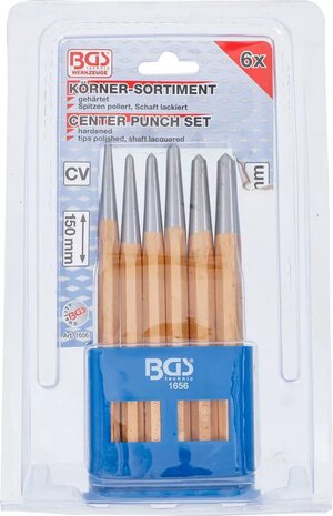 Centre Punch Set 6 pcs
