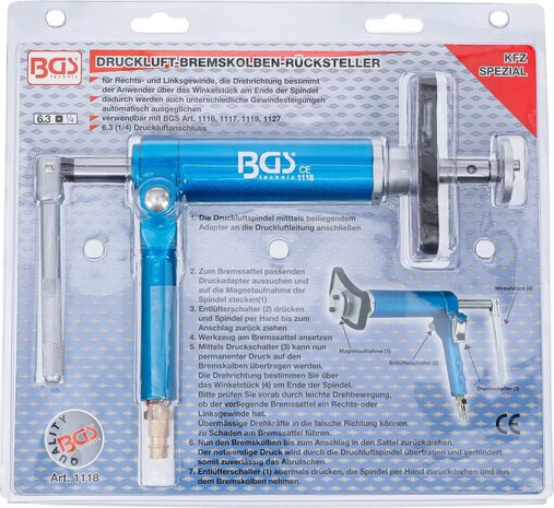 Air Brake Piston Wind back Tool