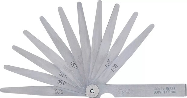 13-Blades Precision Feeler Gauges