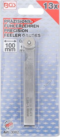 13-Blades Precision Feeler Gauges