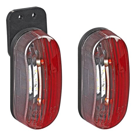 Width light LED red/white left