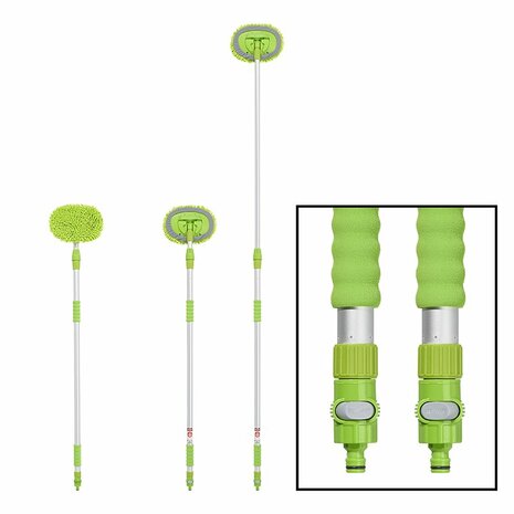 Wash brush chenille telescopic handle 2,5 meter