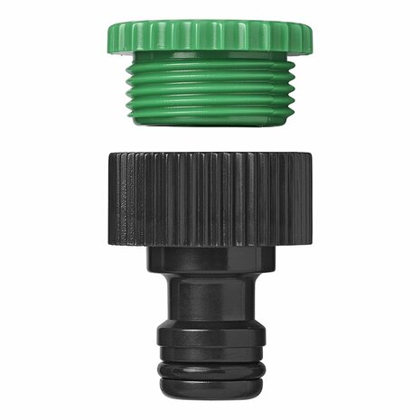 Threaded tap connector