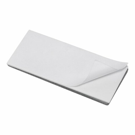 White reflector 82x36mm self-adhesive