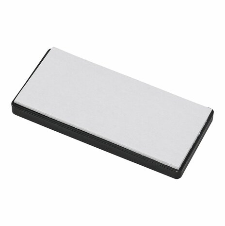 White reflector 85x39mm self-adhesive with base plate