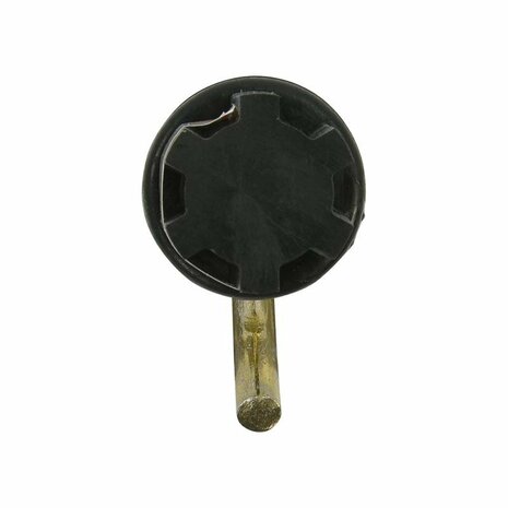 Tent cap 25mm with round hook