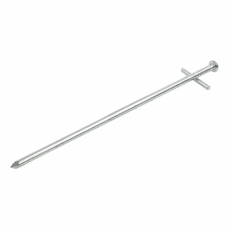 Rock peg 23cm metal with welded-on cross pin