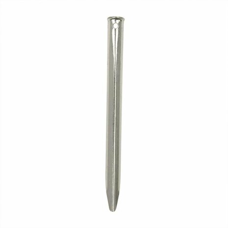 Tent peg 22cm aluminium half round