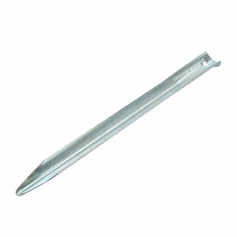 Tent peg 30cm metal half round