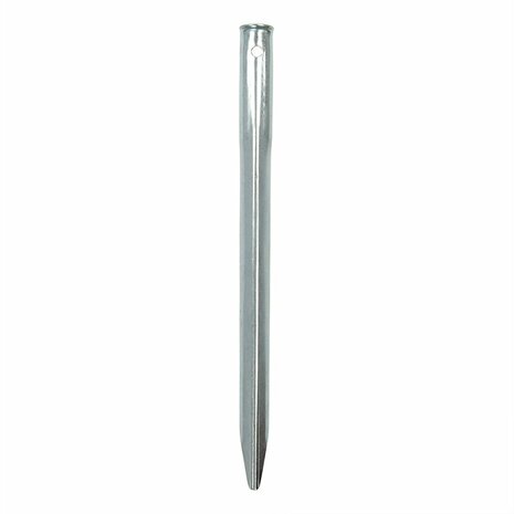 Tent peg 30cm metal half round
