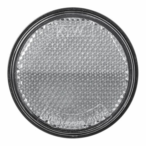 White reflector 60mm with bolt 5mm