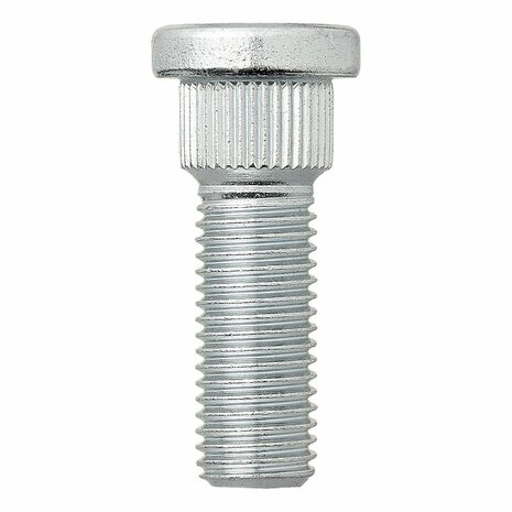 Wheel bolt M12x1.5 serrated 14.5 mm