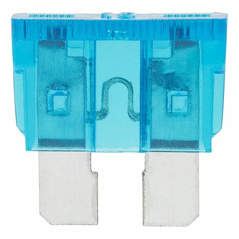 Blade fuses standard 15A blue 6 pieces