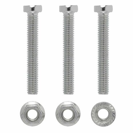 Screw set M8 6-piece for socket