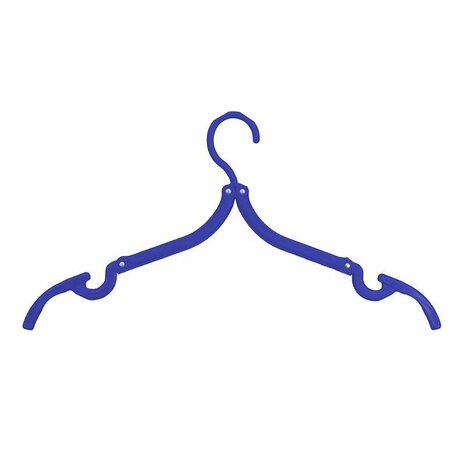 Clothes hanger foldable - set of 2 pieces