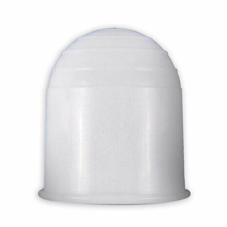 Tow bar cap white