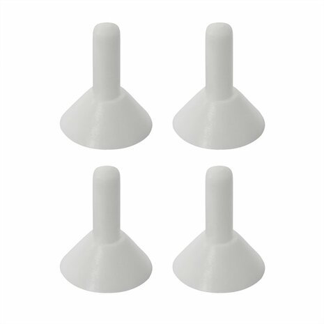 Rain cap for tent pole 4 pieces