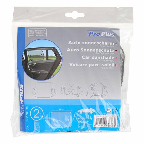 Car sunshade for side window - set of 2