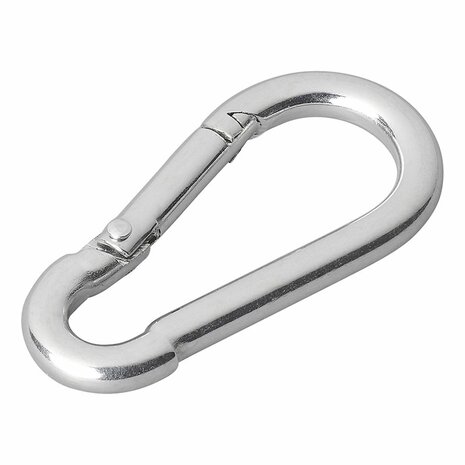 Carabiner metal 5x50mm 2 pieces