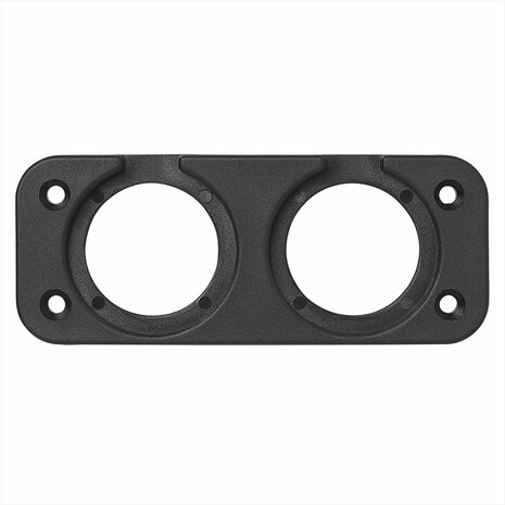 Flush-mounting installation frame double