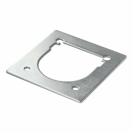 Mounting plate for lashing eye single