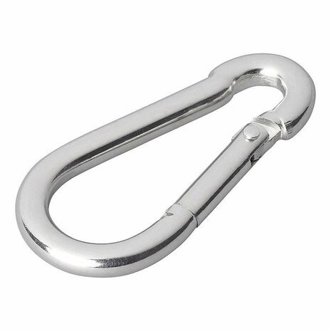 Metal snap hook 6x60mm 2 pieces