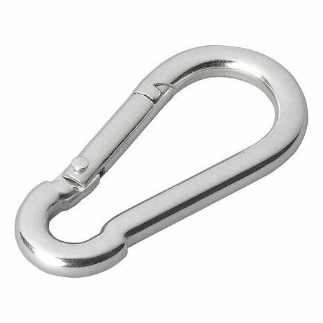 Metal snap hook 6x60mm 2 pieces