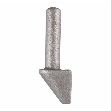Weld-on thumb 50mm for flap hinge