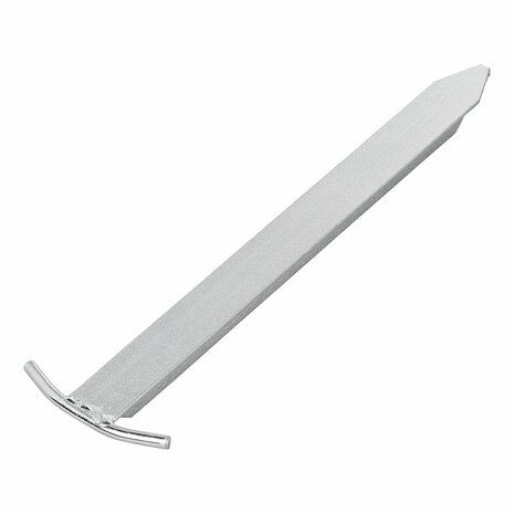 Tent peg 30 cm galvanised steel T-profile