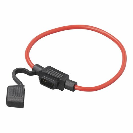 Fuse holder in-line for mini plug fuse
