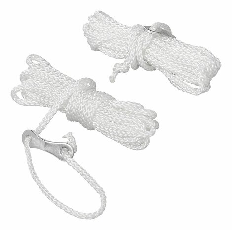 Guy rope polyester 3mm x 3M - set of 4 pieces