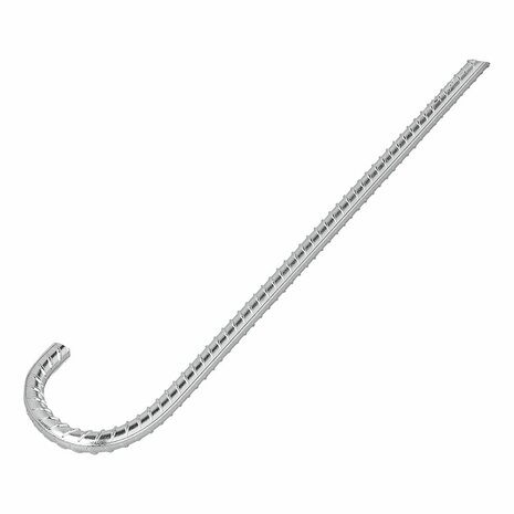 Storm peg 42 cm galvanised steel
