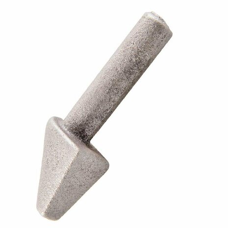 Weld-on thumb 50mm for flap hinge