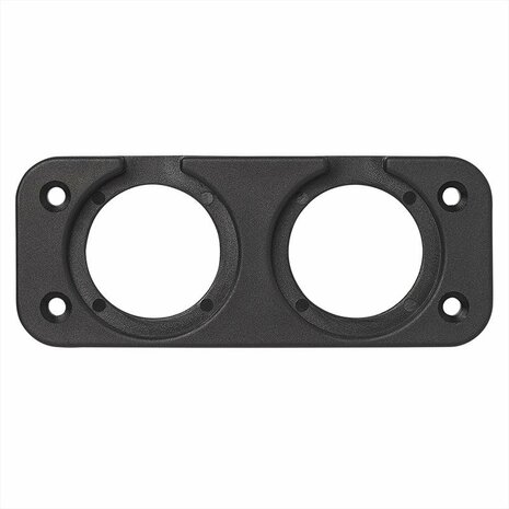 Flush-mounted installation frame double