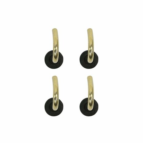 Tent cap 19 mm with round hook 4 pieces