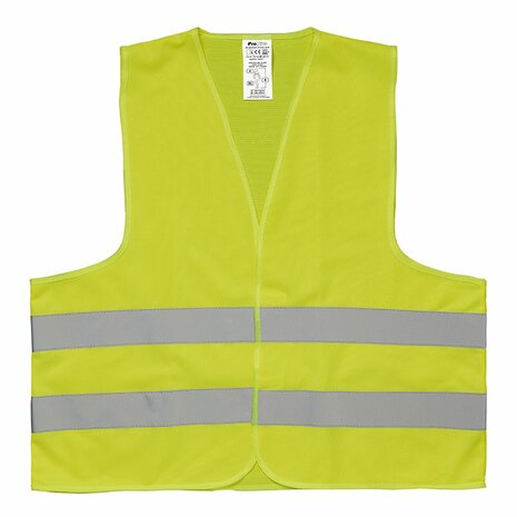 Yellow safety vest
