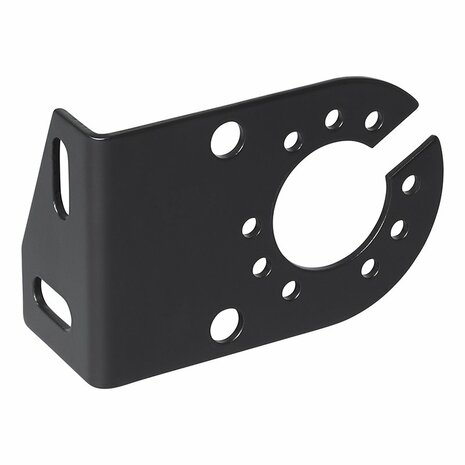 Metal socket holder angled 8 x 5 cm