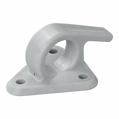 Plastic rope hook with eye 48x45mm 5 pieces