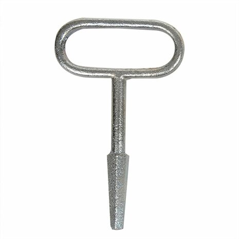 Square key for box lock