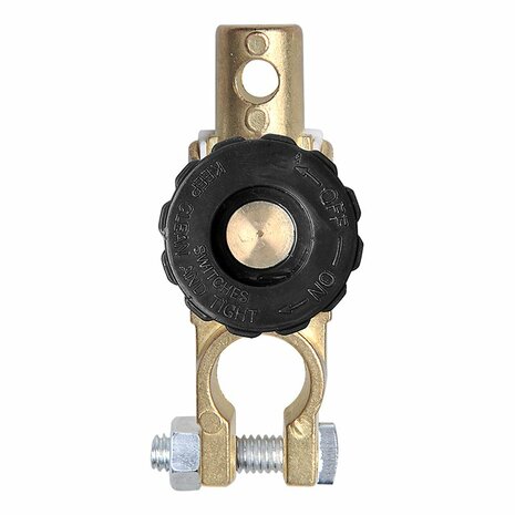 Battery terminal clamp (-) 17.5mm with circuit breaker