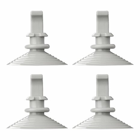Suction cup mount for window insulation set - set of 4 pieces