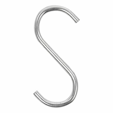 S-hook dia 4 mm 6 cm 6 pieces
