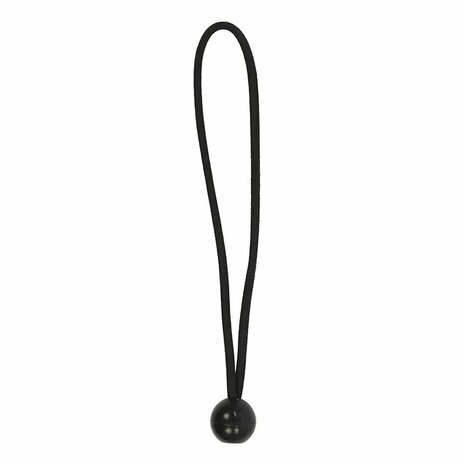 Tent tensioner elastic 25cm with plastic ball - set of 5 pieces